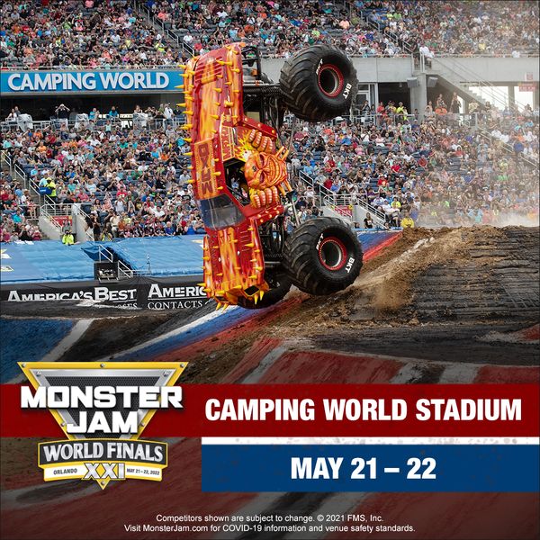 Monster Jam World Finals come to Orlando's Camping World Stadium