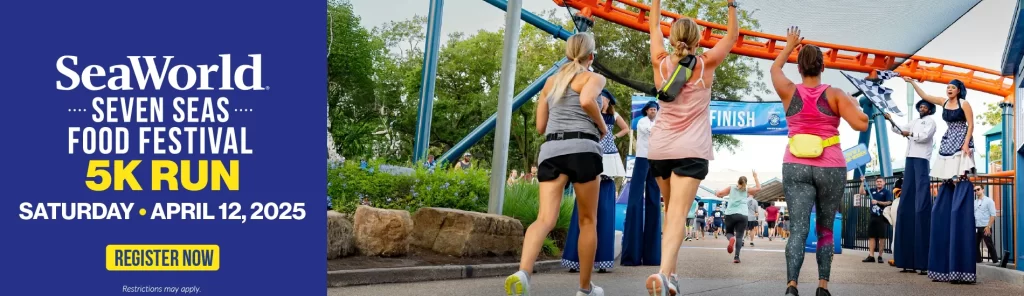 5k Fun Run Returns to SeaWorld Orlando this April!